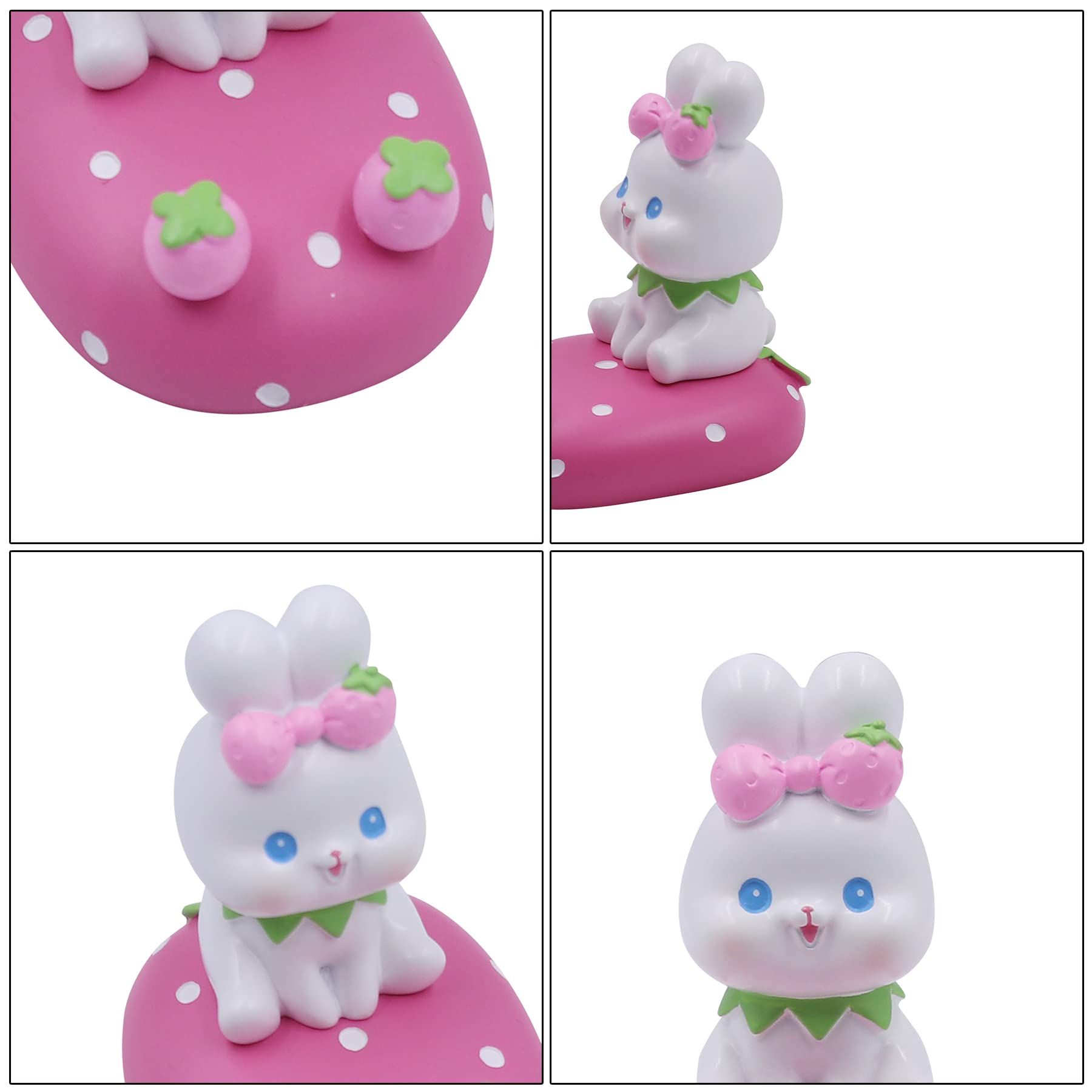 Amamcy Cute Rabbit Cellphone Holder Stand Animal Smartphone Desk Stand for All Mobile Phones Bunny Phone Stand Desk Ornament - View 3 of 8