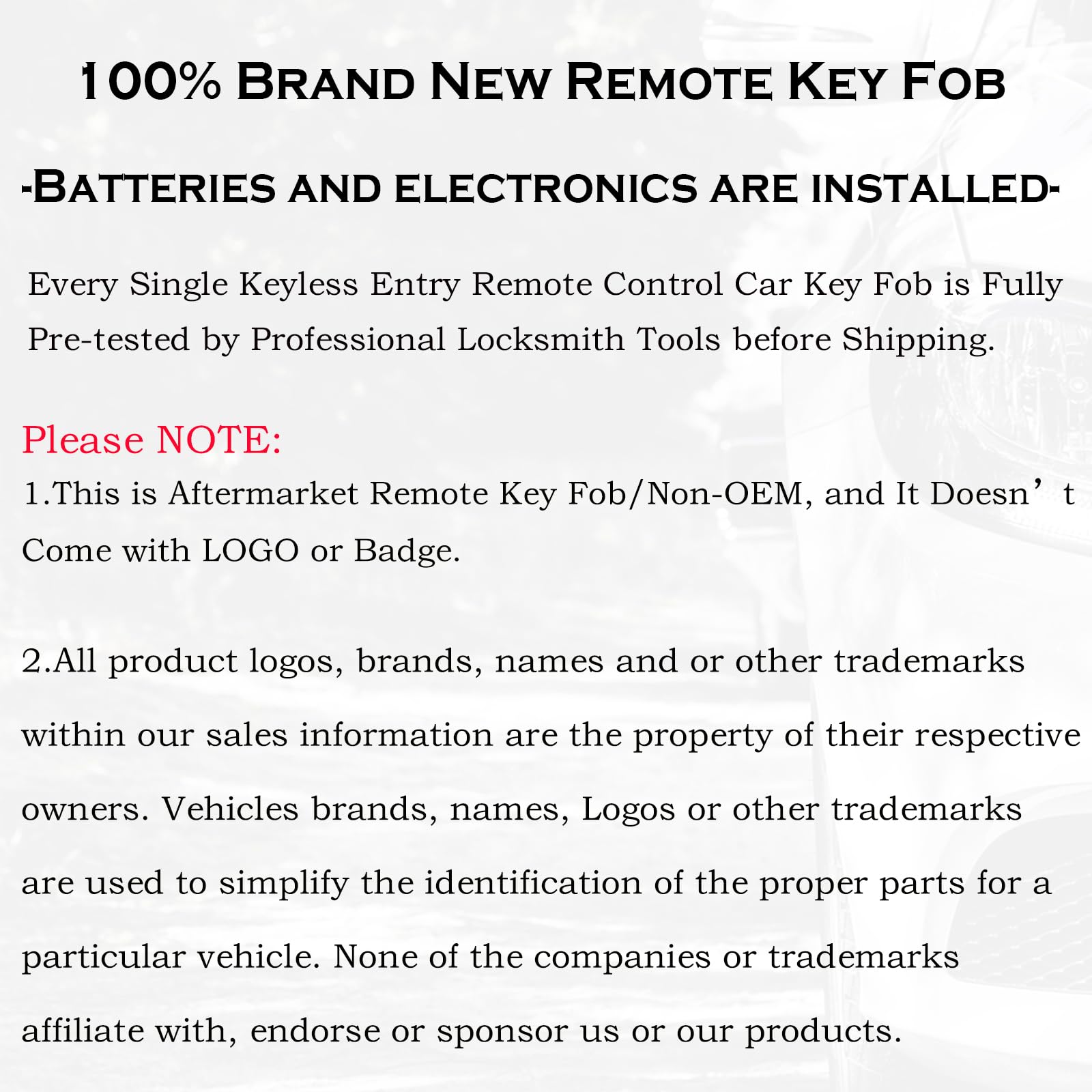 SUPALAND Keyless Entry Remote Control Key Fob FOBIK Replacement Fits for Dodge Grand Caravan 2008-2020 Chrysler Town Country Volkswagen Routan - View 5 of 9