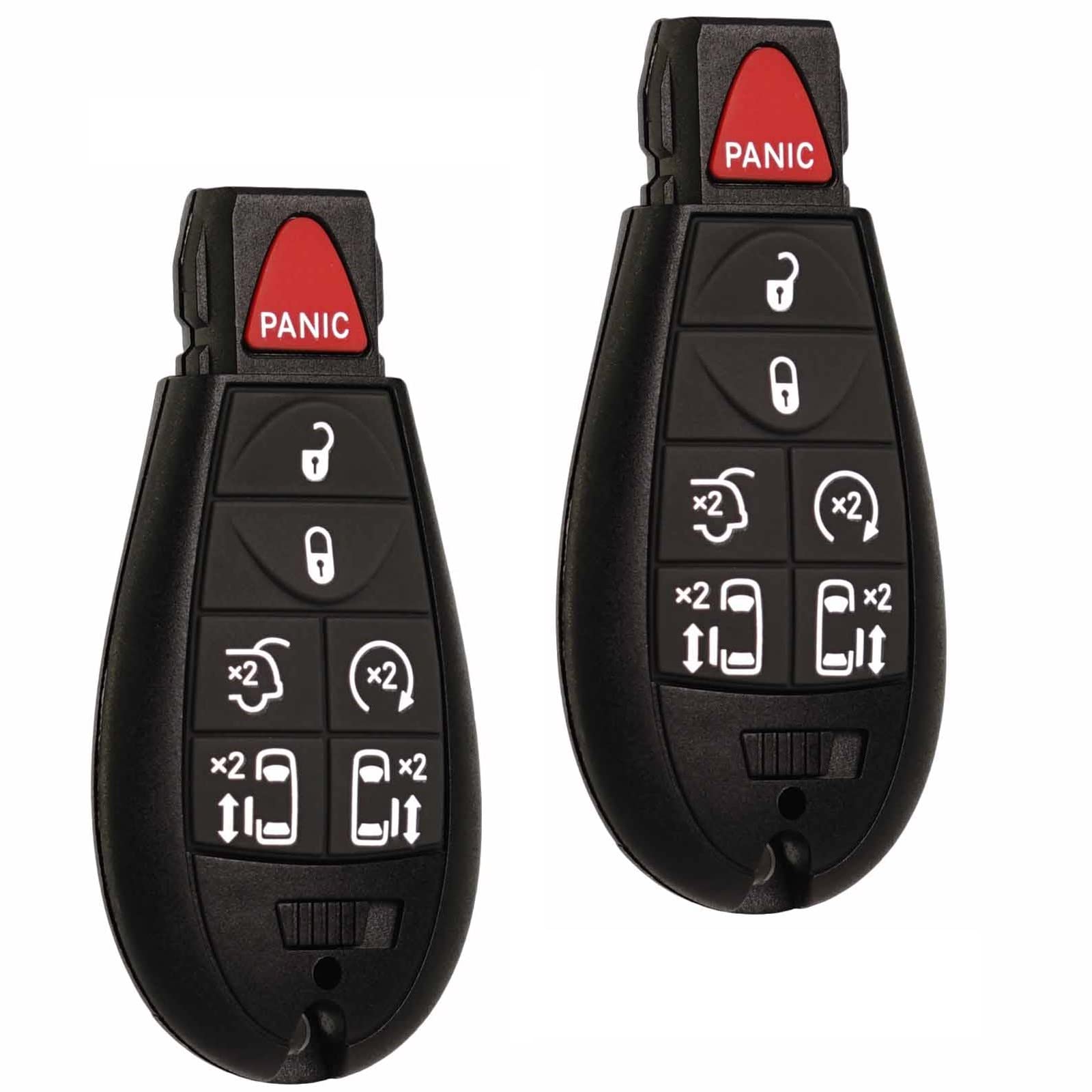 SUPALAND Keyless Entry Remote Control Key Fob FOBIK Replacement Fits for Dodge Grand Caravan 2008-2020 Chrysler Town Country Volkswagen Routan - View 7 of 9