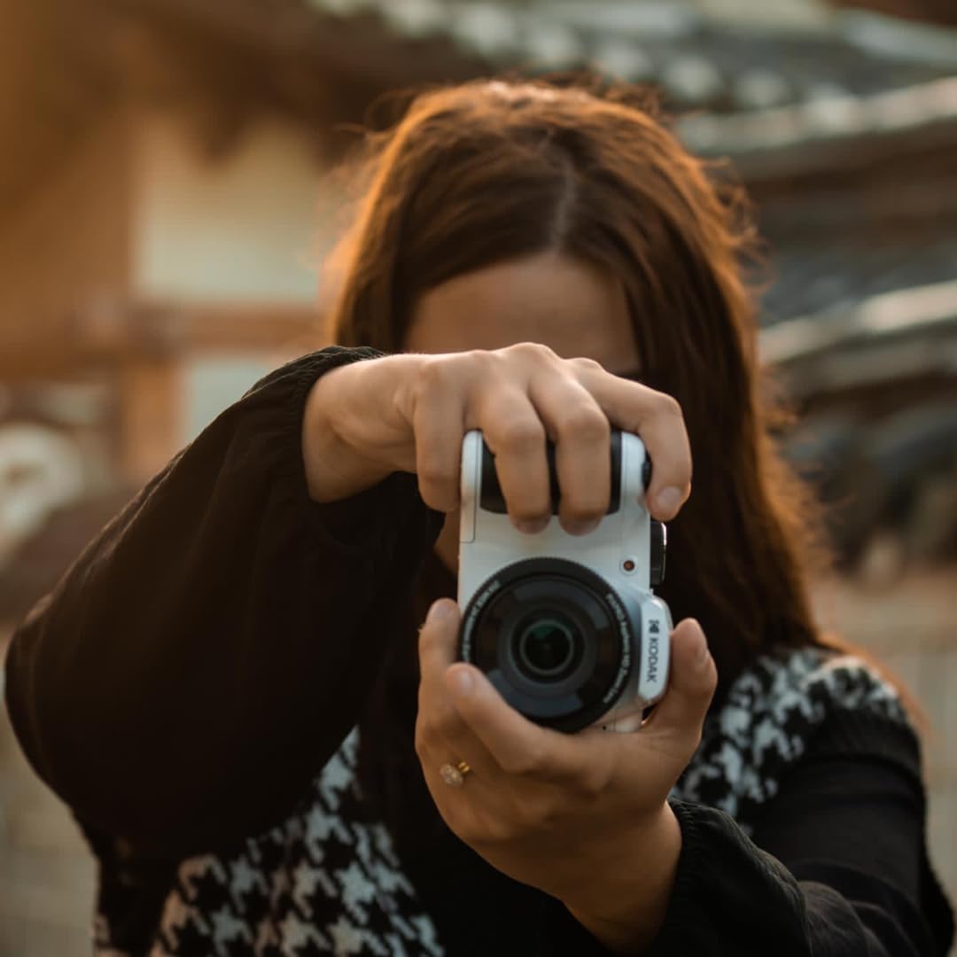 KODAK KODAK PIXPRO AZ255 16MP Digital Camera with 25X Zoom 24mm Lens Optical Stabilization 1080P HD Video and 3 Inch LCD for Vlogging White - View 2 of 9