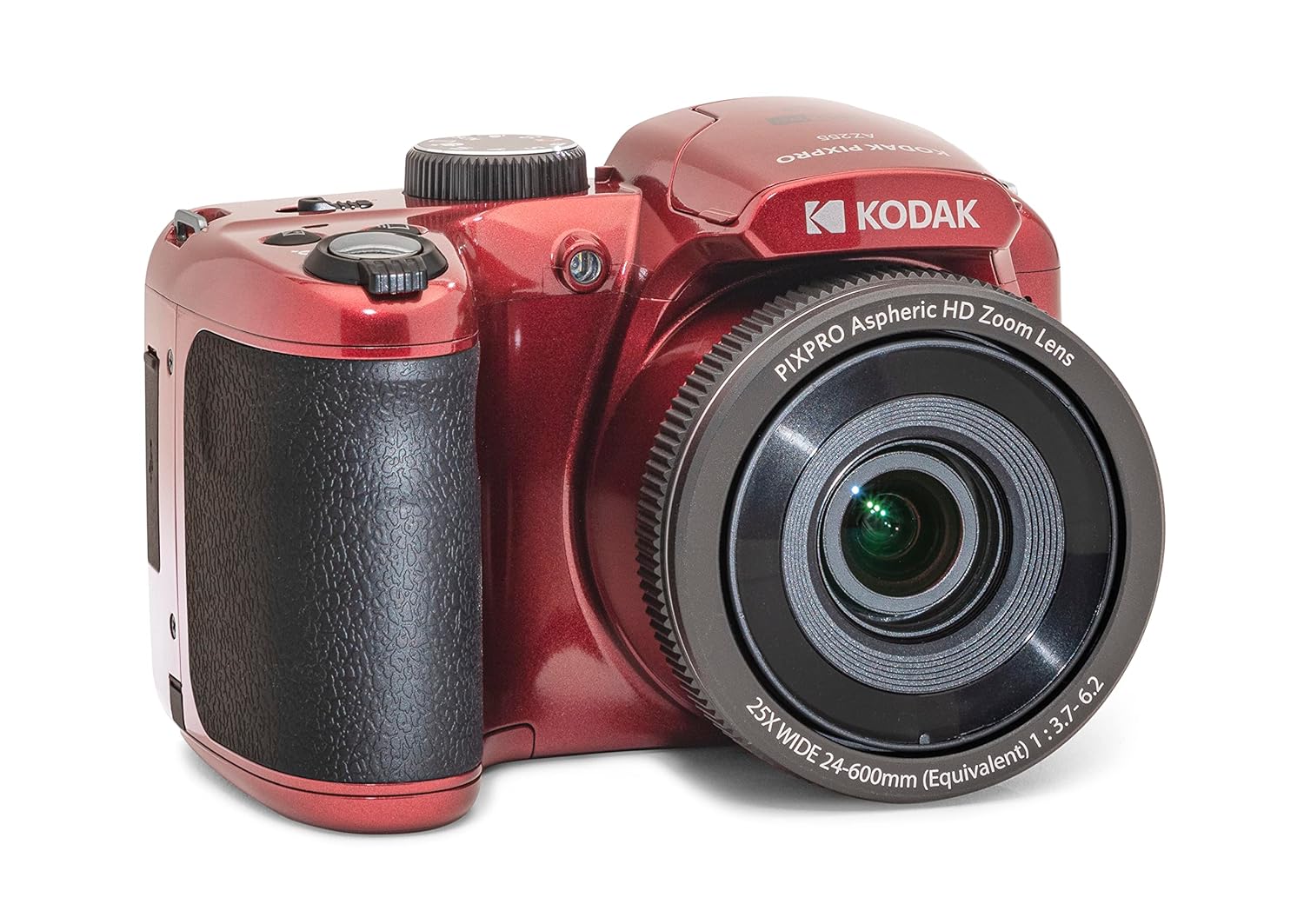 KODAK KODAK PIXPRO AZ255 16MP Digital Camera with 25X Zoom 24mm Lens Optical Stabilization 1080P HD Video and 3 Inch LCD for Vlogging White - View 9 of 9