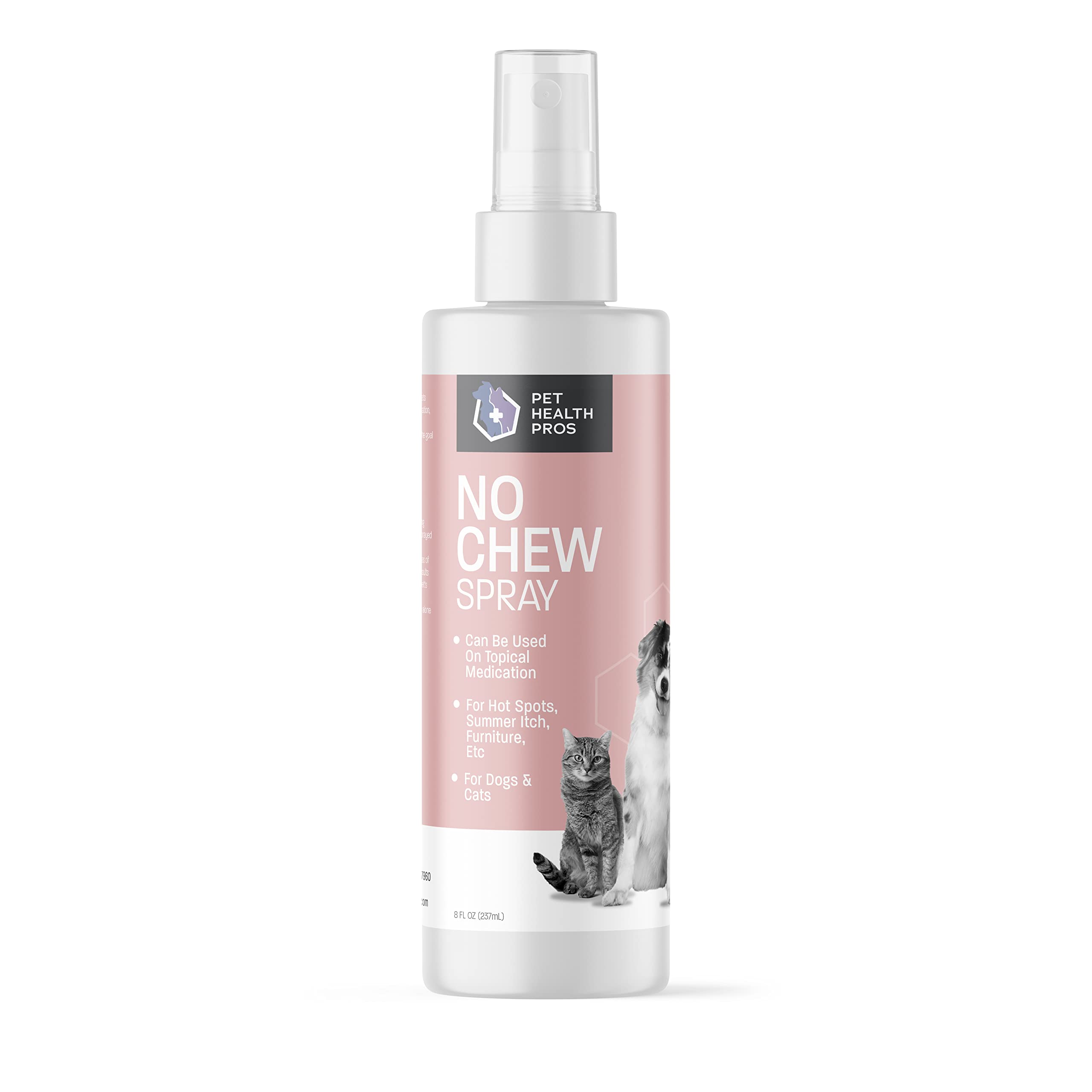 Pet Health Pros Pet Health Pros No Chew Spray for Dogs and Cats Bitter Anti Chew Deterrent to Stop Chewing Furniture Plants and Hot Spots 8 oz