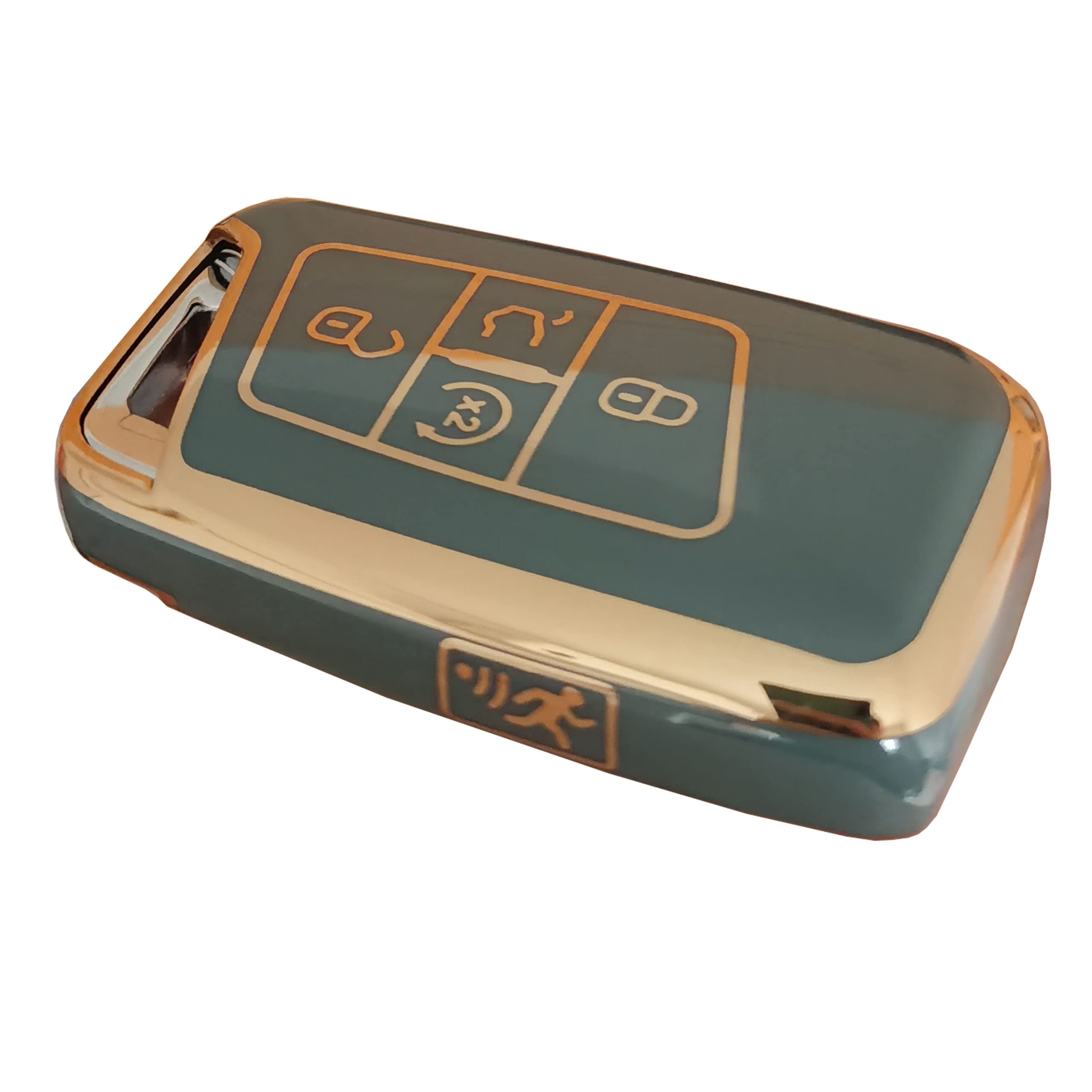 QIXIUBIA for Volkswagen Key Fob Cover Keyless Remote Smart Key Fob Shell with Keychain Fit for VW Volkswagen Atlas Jetta Passat Arteon Tiguan - View 4 of 5