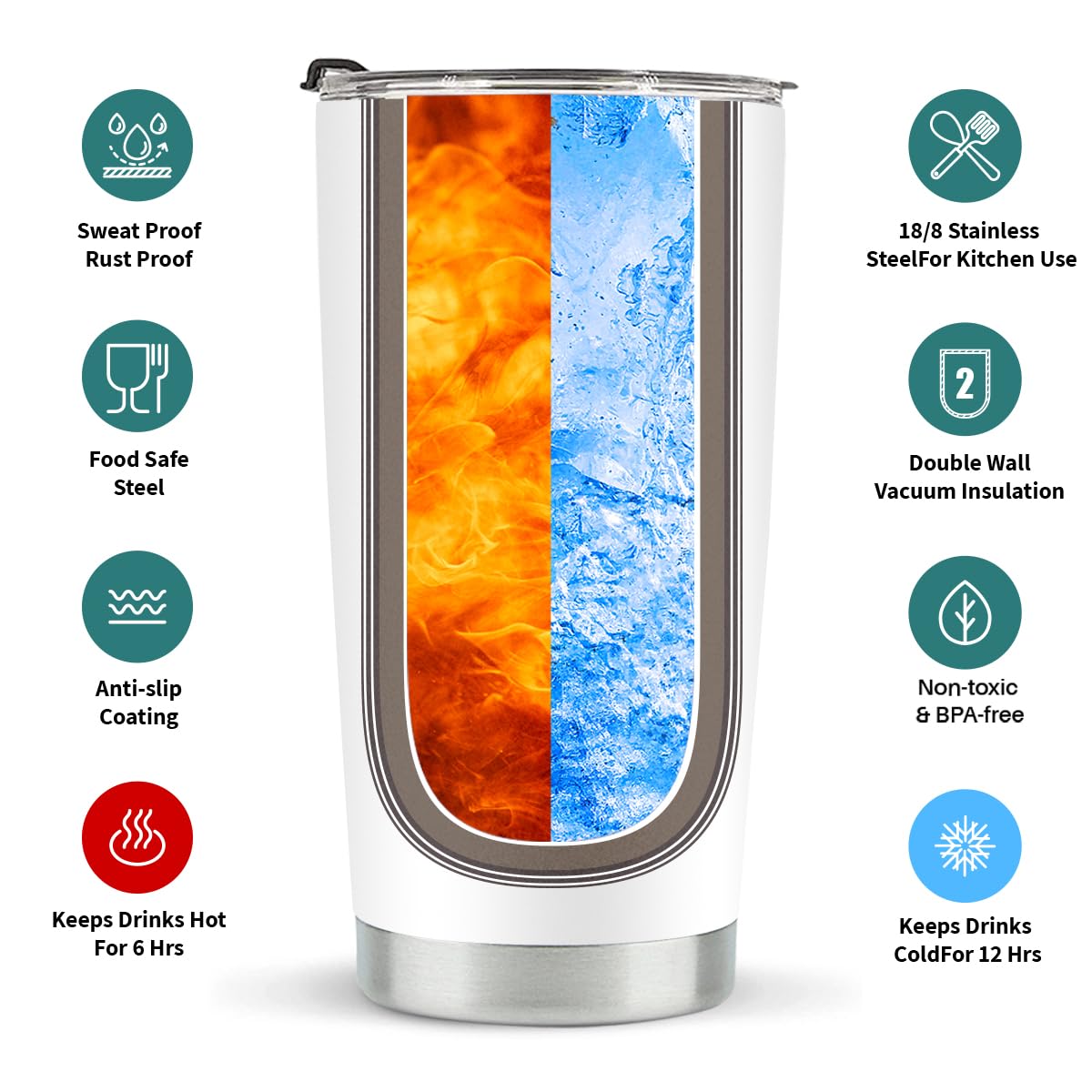 kdxpbpz 40th Birthday Gifts for Women 20 oz Stainless Steel Vacuum Insulated Tumbler Perfect for 1985 Birthday Celebrations and Gift Ideas - View 5 of 7