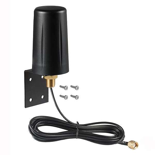 eifagur Boost Your WiFi Signal: Eifagur 7dBi Dual Band Antenna for Long Range 2.4GHz & 5GHz Router & IP Camera Connectivity