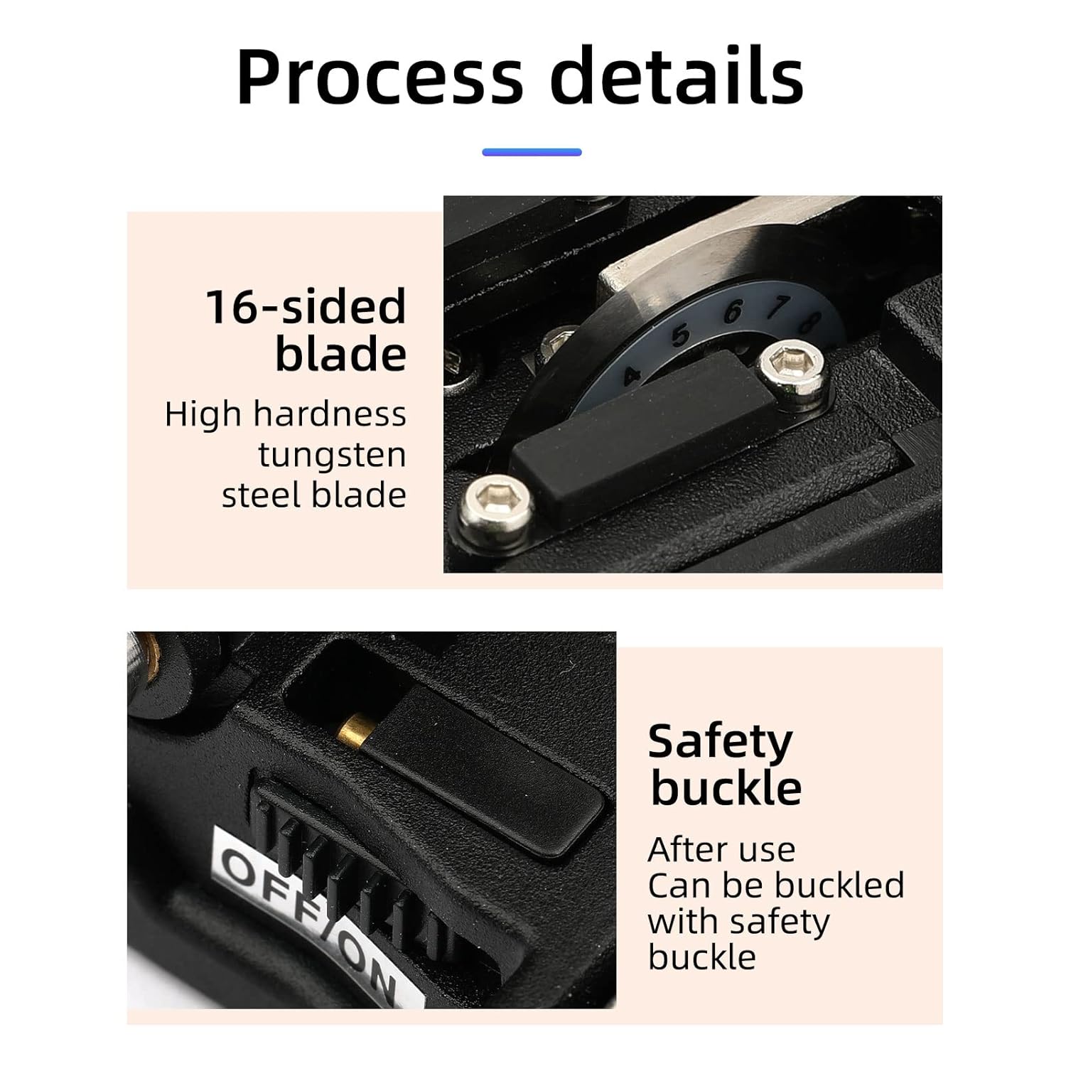 ANPTAIKE HS-30 Optical Fibre Cleaver CT-30 Fiber Cutter and Stripper for Efficient Fiber Optic Cable Preparation - View 5 of 9