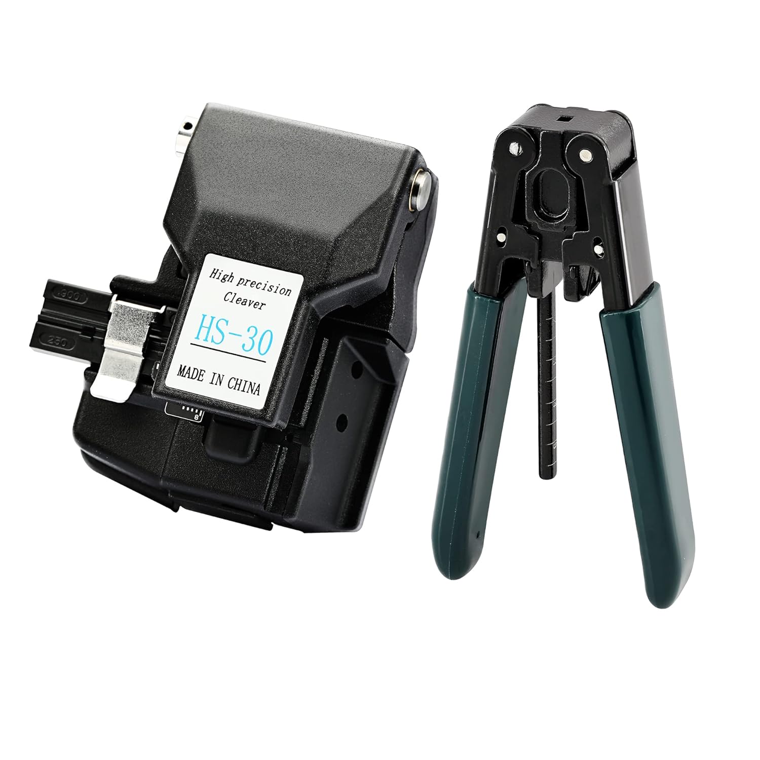 ANPTAIKE HS-30 Optical Fibre Cleaver CT-30 Fiber Cutter and Stripper for Efficient Fiber Optic Cable Preparation