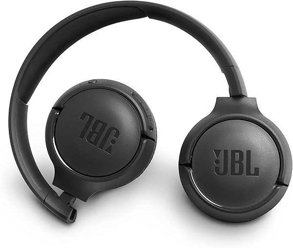 JBL JBL Tune 500BT On-Ear Wireless Headphones - Bonus 5ft Cable & Velvet Pouch - Black - View 6 of 9