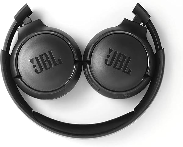 JBL JBL Tune 500BT On-Ear Wireless Headphones - Bonus 5ft Cable & Velvet Pouch - Black - View 8 of 9