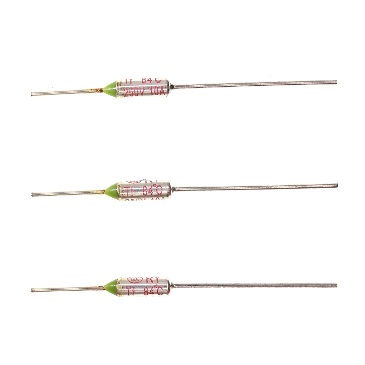 HUABAN HUABAN 10 Pieces Metal Temperature Thermal Fuse RY133 133 Degrees Celsius 10A 250V High Quality Safety Device - View 5 of 9