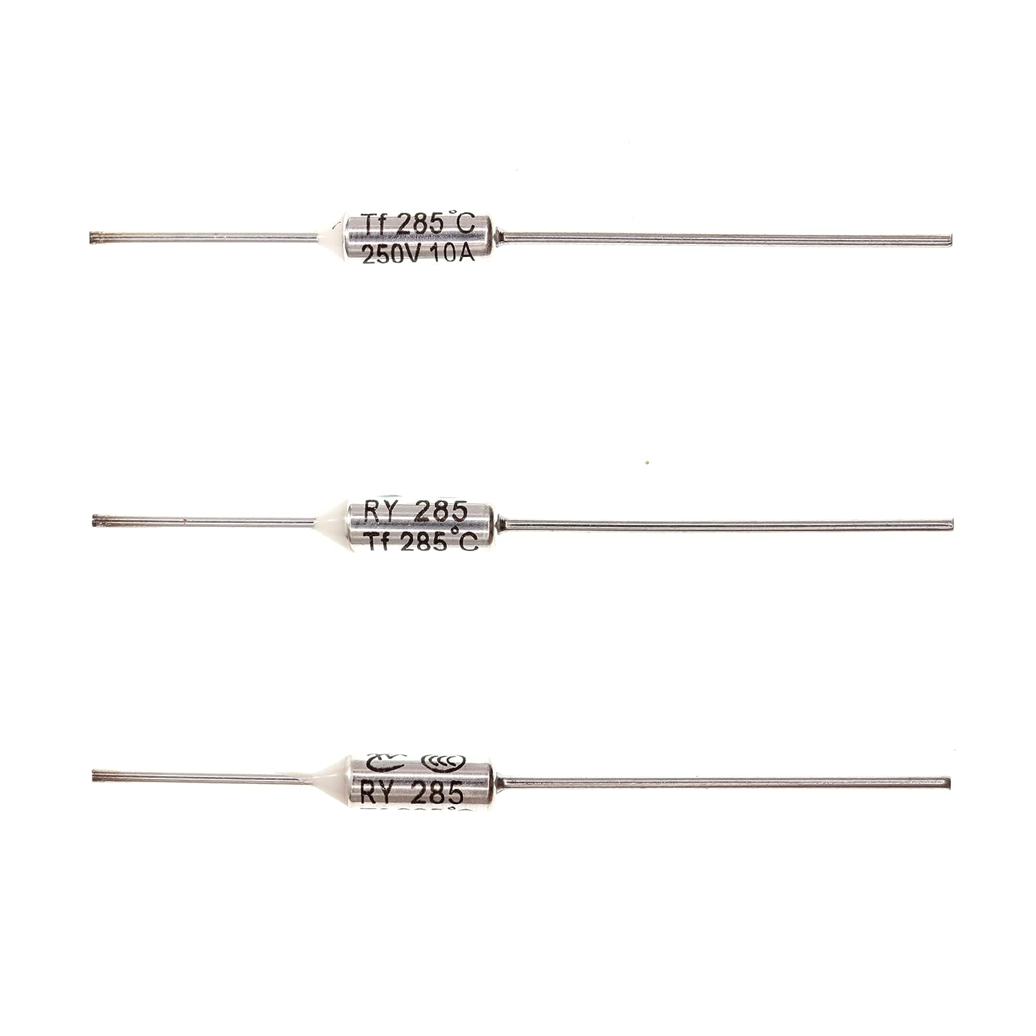 HUABAN HUABAN 10 Pieces Metal Temperature Thermal Fuse RY133 133 Degrees Celsius 10A 250V High Quality Safety Device - View 7 of 9