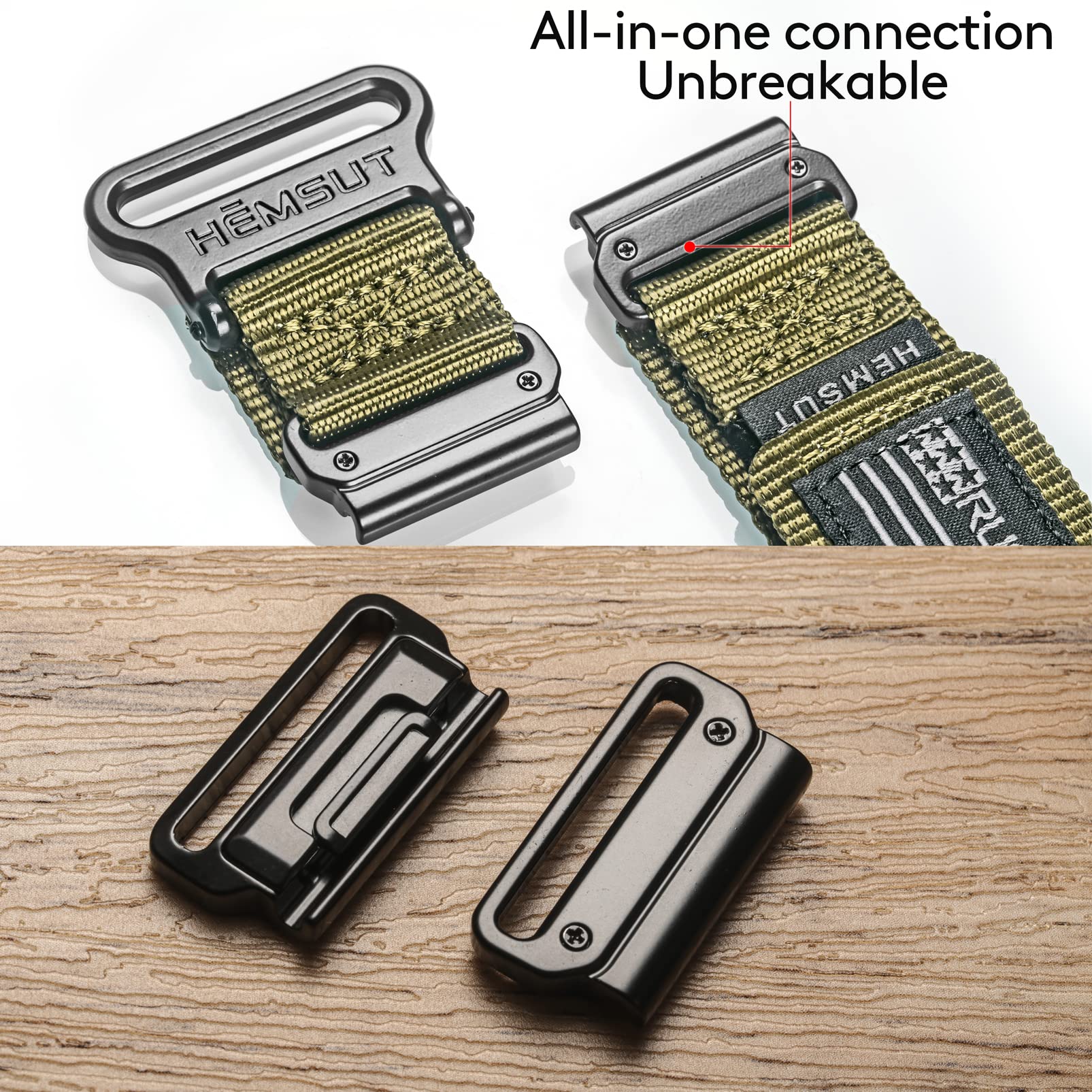 Nylon Sports Watch Band, 26mm Military Strap Compatible with Instinct 3 50mm Fenix 8 51mm Fenix 7X 7X Pro 6X 6X Pro 5X 5X Plus, Tactix 7 Pro Delta, - View 2 of 7