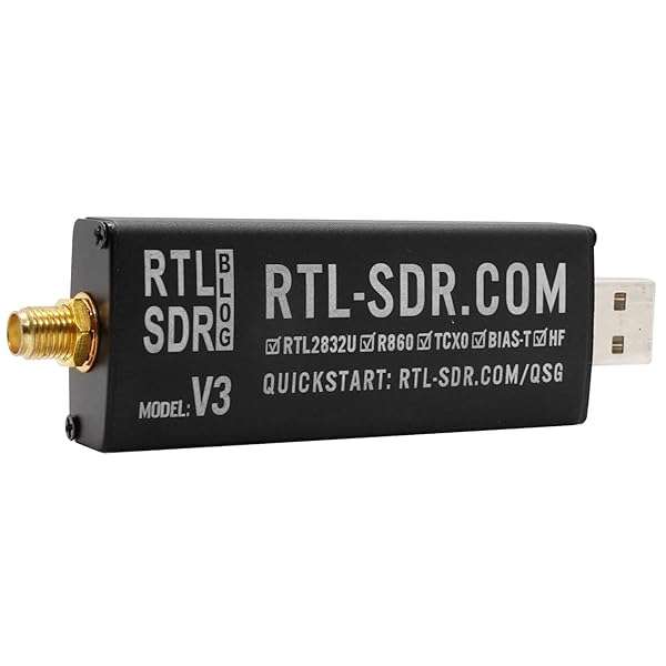 RTL-SDR Blog RTL-SDR Blog V3 R860 RTL2832U 1PPM TCXO SMA Dongle - High-Performance Software Defined Radio - View 3 of 8