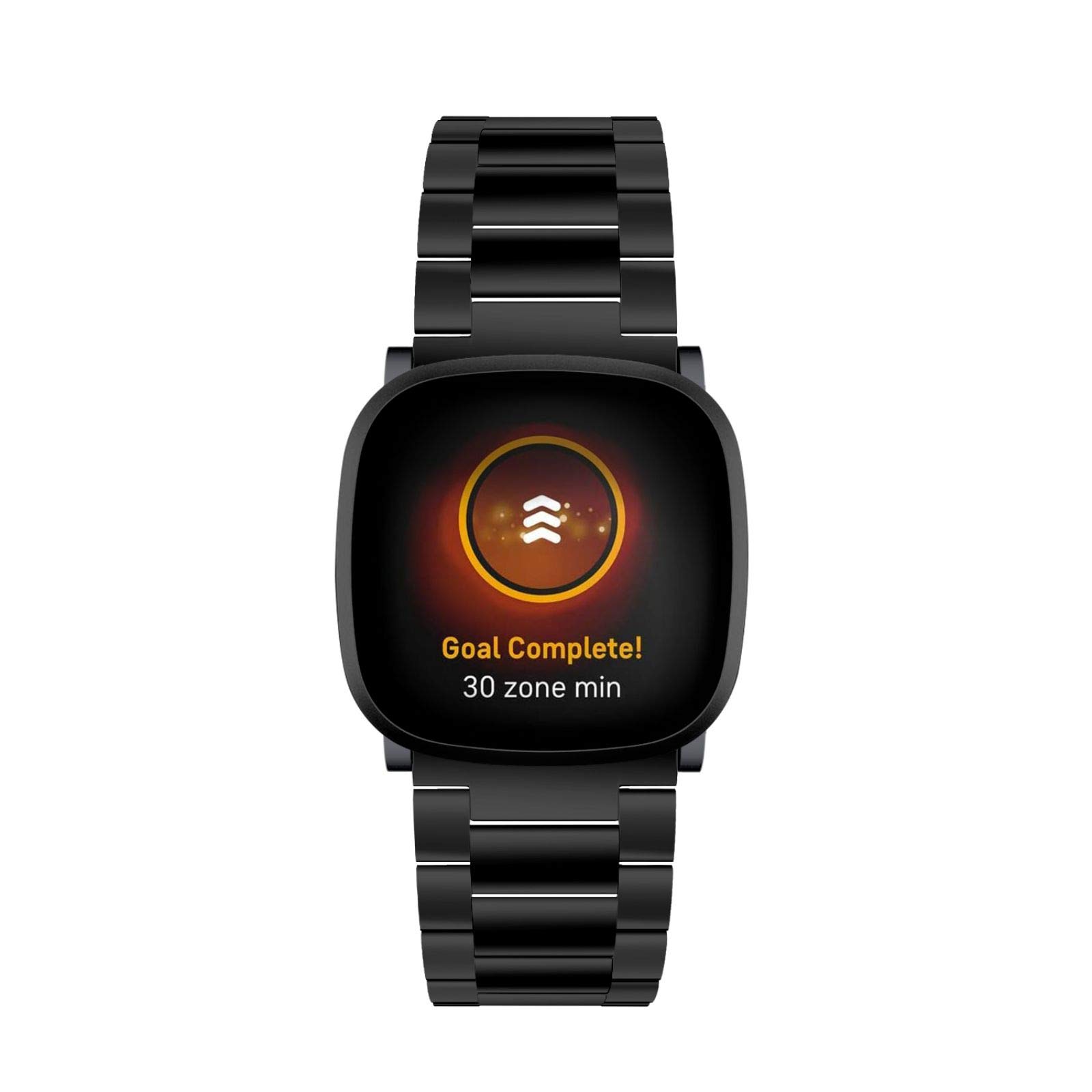 Limque Stainless Steel Band Compatible with Fitbit Versa 4 Fitbit Sense 2 Fitbit Versa 3 Fitbit Sense, Adjustable Metal Watch Bands - View 2 of 8