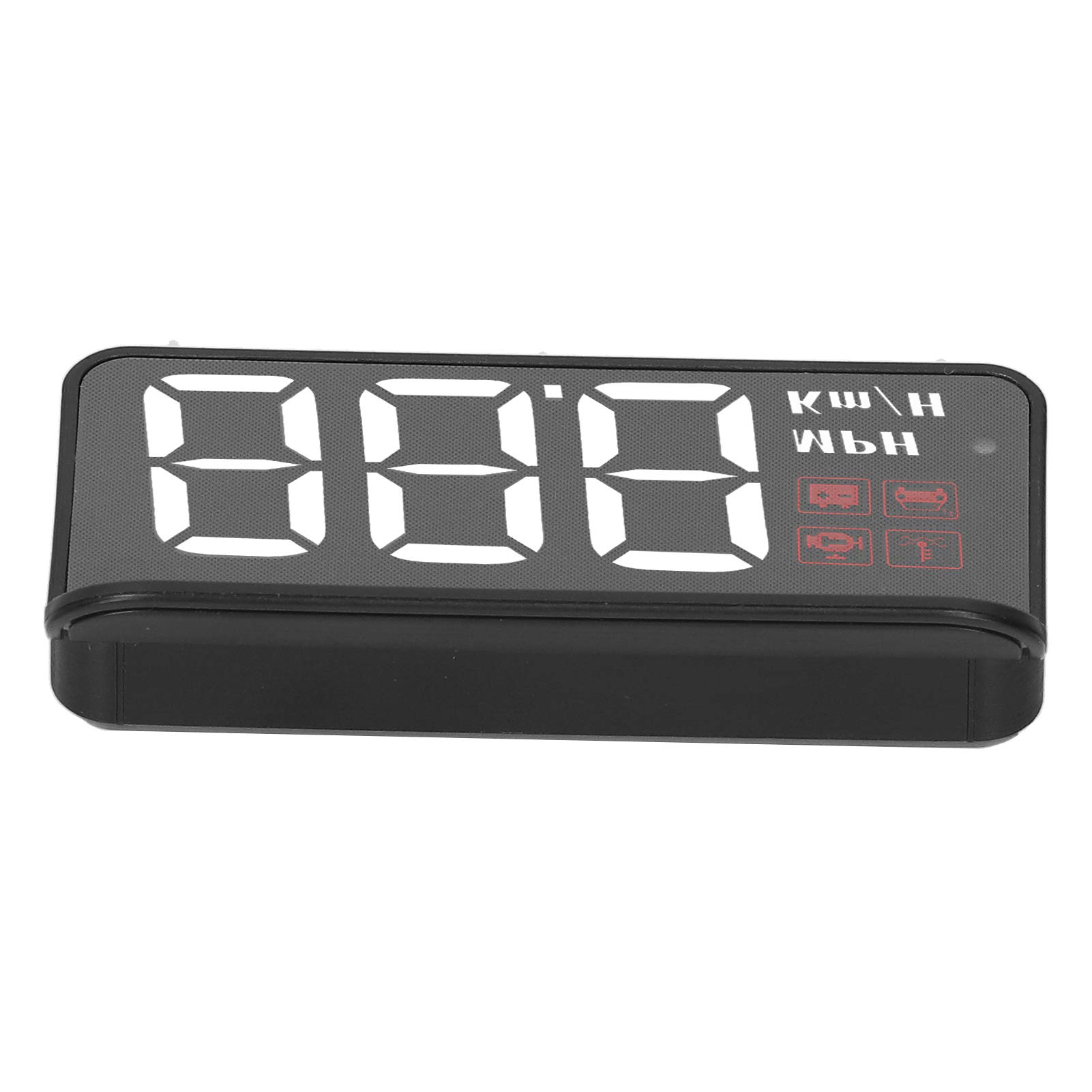 Obdii Hud, Car Speedometer, Obd2 Hud Windshield Projector Multifunction Gauge Alarm Fatigue Driving Reminder - View 8 of 9