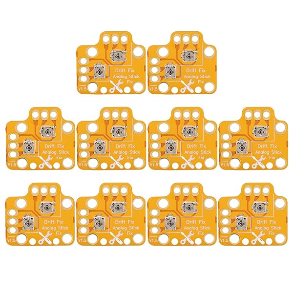 PUSOKEI 10pcs Universal Gamepad Joystick Drift Fix Mod for S/X Controllers - 3D Thumb Stick Repair Board - View 2 of 10