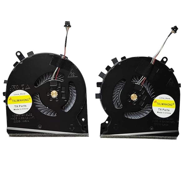 TXLIMINHONG TXLIMINHONG Compatible CPU & GPU Cooling Fan for HP Pavilion 15-DK Series - Fast & Efficient Replacement