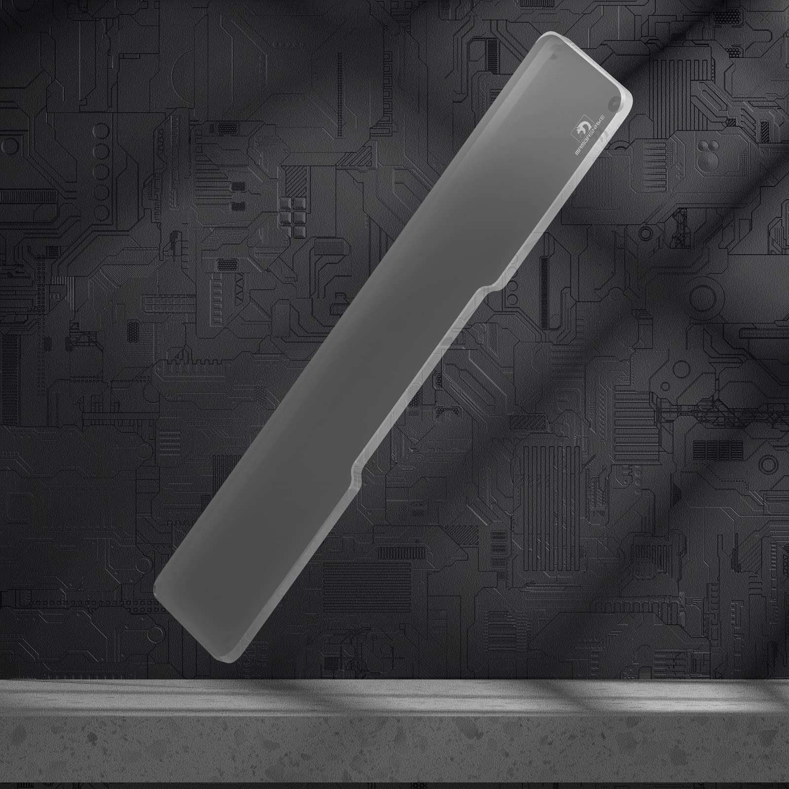 SELORSS Acrylic Keyboard Wrist Rest - Full Size 100% Keyboard- Mechanical Keyboards Ergonomic Palm Rest for Computer Keyboard,Anti-Slip Base,Wrist - View 3 of 8