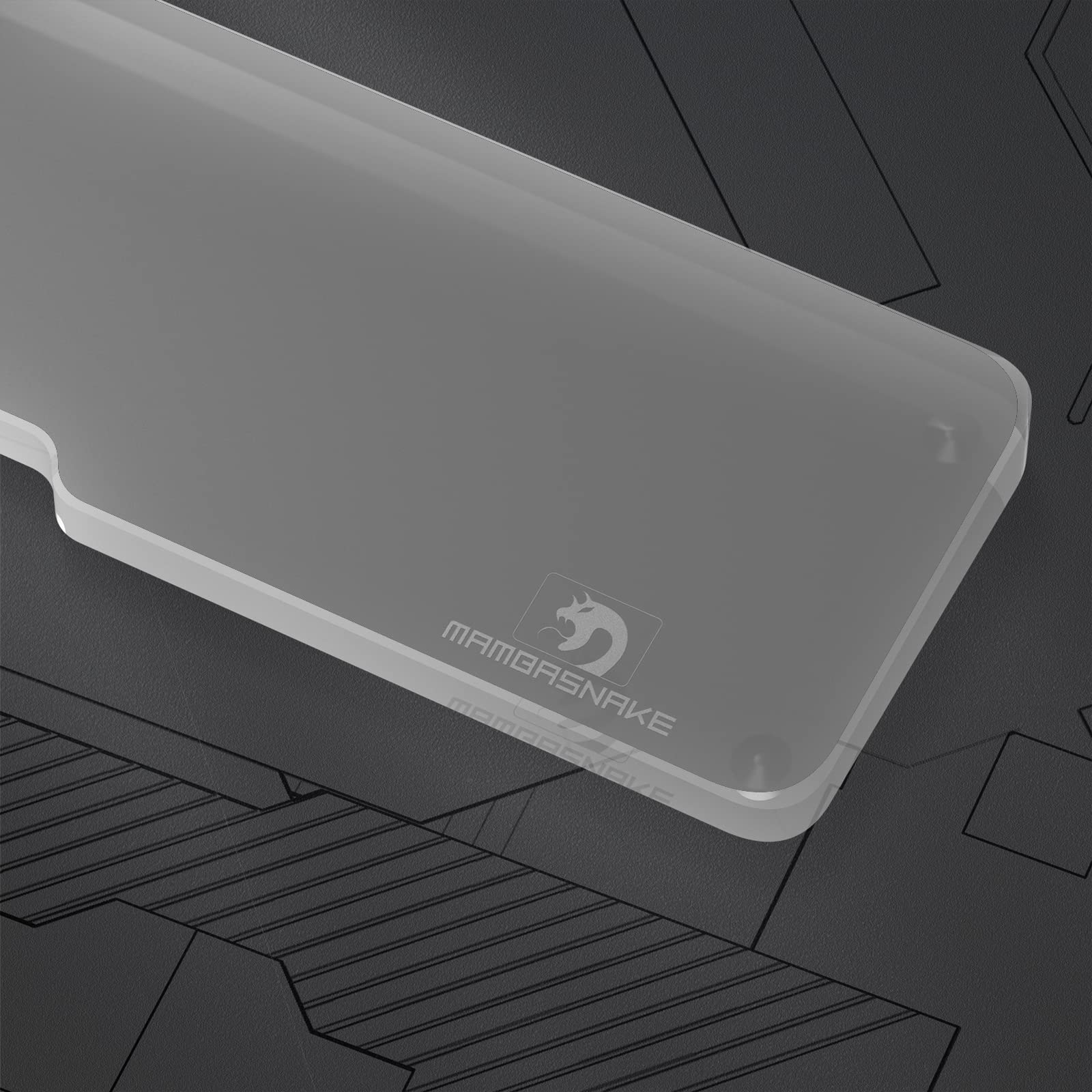 SELORSS Acrylic Keyboard Wrist Rest - Full Size 100% Keyboard- Mechanical Keyboards Ergonomic Palm Rest for Computer Keyboard,Anti-Slip Base,Wrist - View 4 of 8