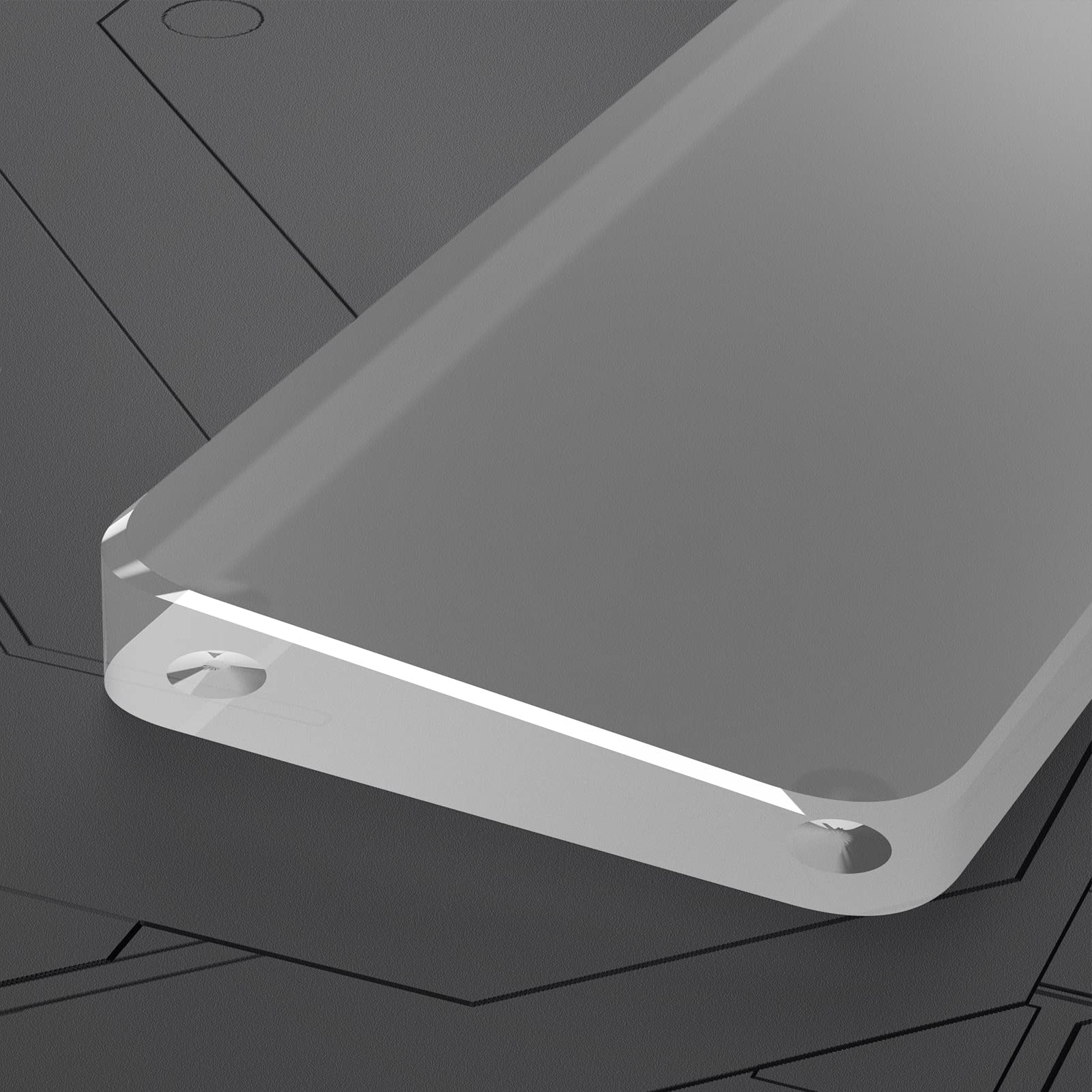 SELORSS Acrylic Keyboard Wrist Rest - TENKEYLESS (TKL) 80% Keyboard- Mechanical Keyboards Ergonomic Palm Rest for Computer Keyboard,Anti-Slip - View 5 of 9