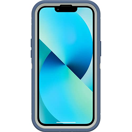 OtterBox OtterBox Defender Series Screenless Edition Case for iPhone 13 with Holster Clip and Microbial Defense in Fort Blue - View 6 of 11