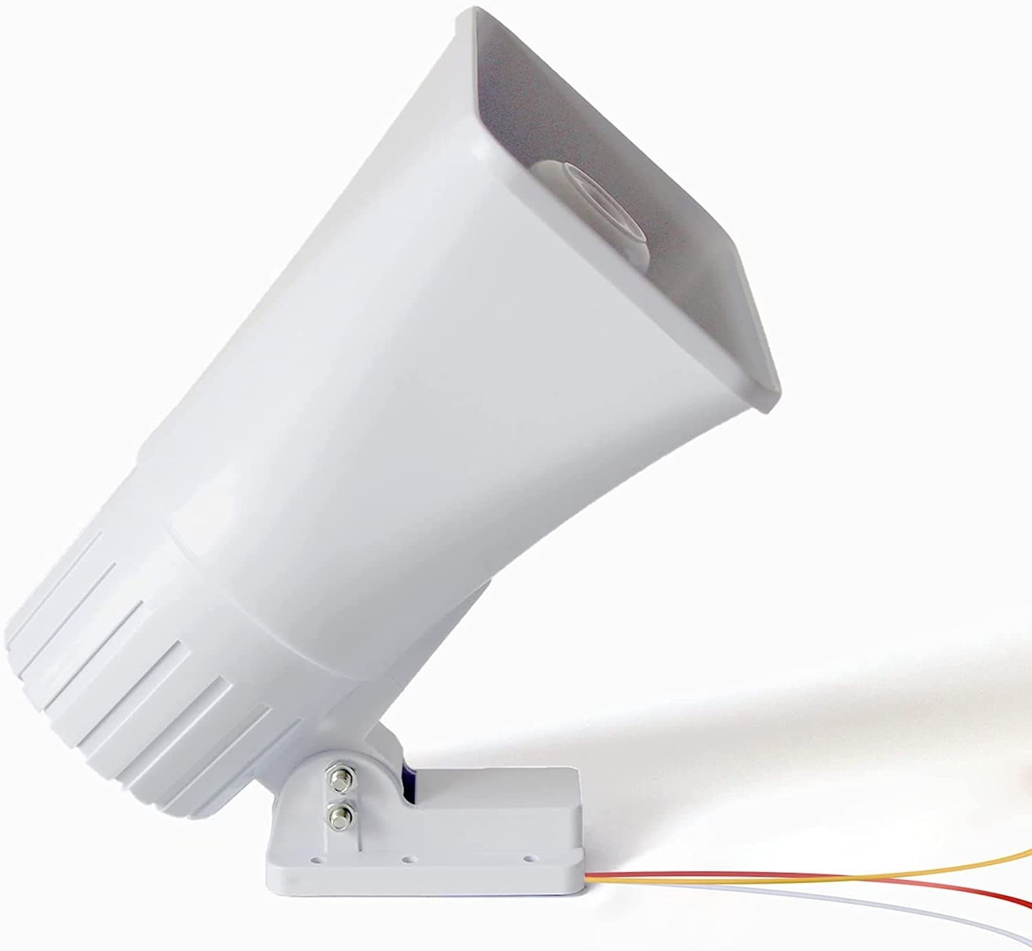 KLLsmDesign Alarm Dual Tone Wired Horn Siren with Bracket,130DB Loud Voice Warning System for Car Truck Home Doorbell Security Anti-Thief Indoor and