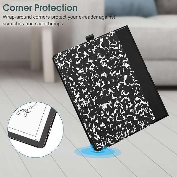 FINTIE "Fintie Slimshell Case for Kindle Scribe 10.2" (2022) - Lightweight PU Leather Folio with Auto Sleep/Wake & Pen Holder" - View 5 of 9