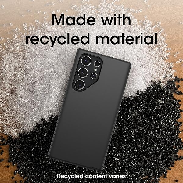 OtterBox OtterBox Galaxy S23 Ultra Symmetry Series Case Black Wireless Charging Compatible with Raised Edges for Camera and Screen Protection - View 8 of 8