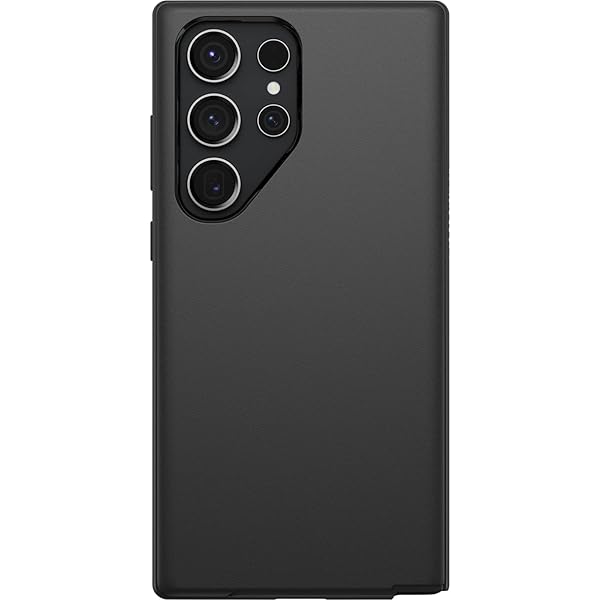 OtterBox OtterBox Galaxy S23 Ultra Symmetry Series Case Black Wireless Charging Compatible with Raised Edges for Camera and Screen Protection - View 2 of 8