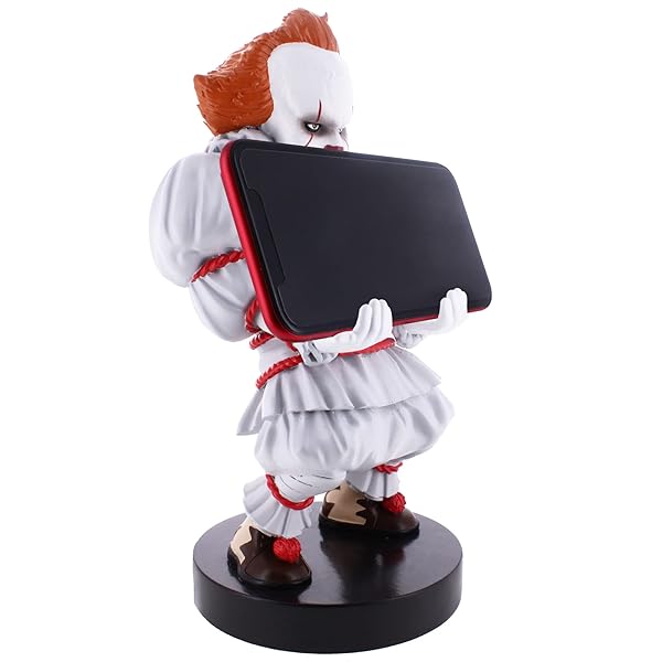 Exquisite Gaming Exquisite Gaming Pennywise Controller Holder: IT Licensed Mobile Stand & Cable Guy Figure - View 4 of 7