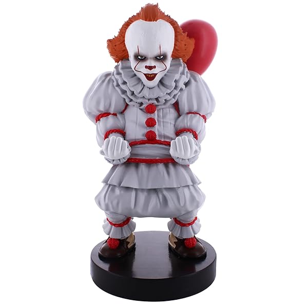 Exquisite Gaming Exquisite Gaming Pennywise Controller Holder: IT Licensed Mobile Stand & Cable Guy Figure - View 2 of 7
