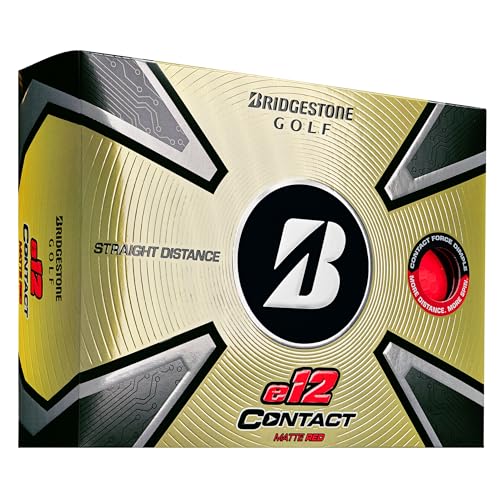 Bridgestone Golf Bridgestone Golf 2023 e12 Contact Matte Red Balls: Performance & Reviews