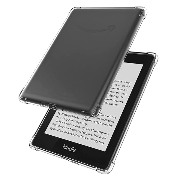 SFFINE "Clear TPU Case for 6" Kindle Paperwhite 10th Gen (2018) - Scratchproof Slim Gel Cover" - View 6 of 8