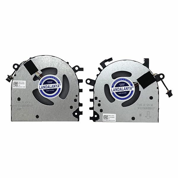 LANDALANYA LANDALANYA CPU+GPU Cooling Fan for Lenovo XIAOXIN PRO 16 & Yoga Slim 7 - High Performance Replacement - View 2 of 7