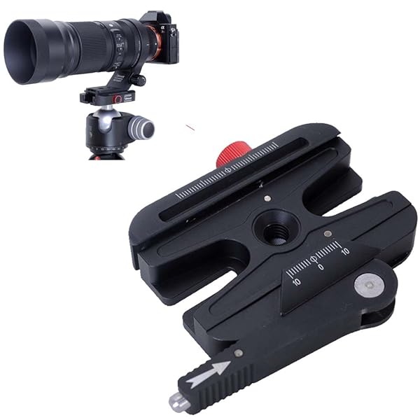 iShoot All-Metal Quick Self-Locked Clamp Adapter for Manfrotto & Arca-Swiss: Fine-Tune Your Camera Setup
