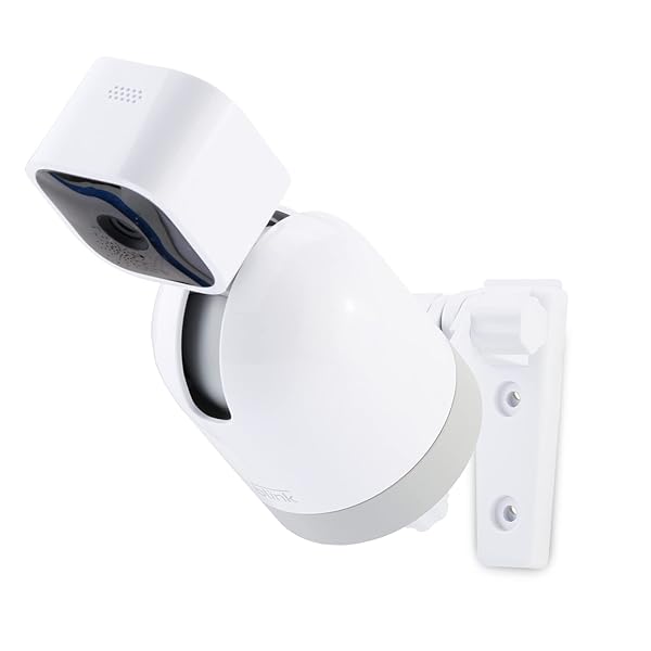 LEFXMOPHY LEFXMOPHY Wall Mount Compatible for Blink Mini Pan-Tilt Mount for Ceiling Mounting Kit 180 Degree Adjustable (1PACK White) - View 5 of 6
