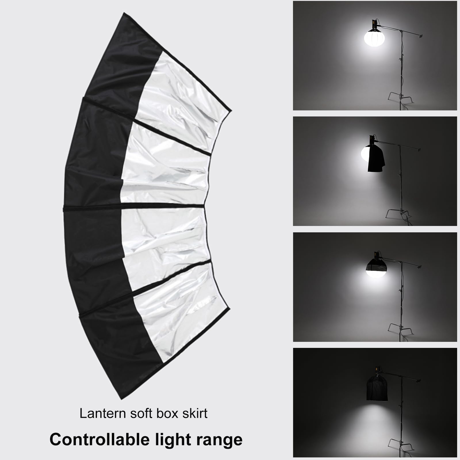 Godox CS-65D 26inch Lantern Softbox Quick Setup Soft Light Modifier with Skirt and Carry Bag for Bowens Mount Studio Flash - View 4 of 9