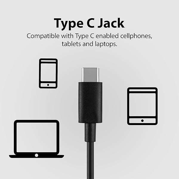 Avantree Avantree Resolve-C: Type C Wired Open-Ear Earbuds for Samsung & iPhone 15 - Comfortable Fit with In-Line Controls - View 7 of 8