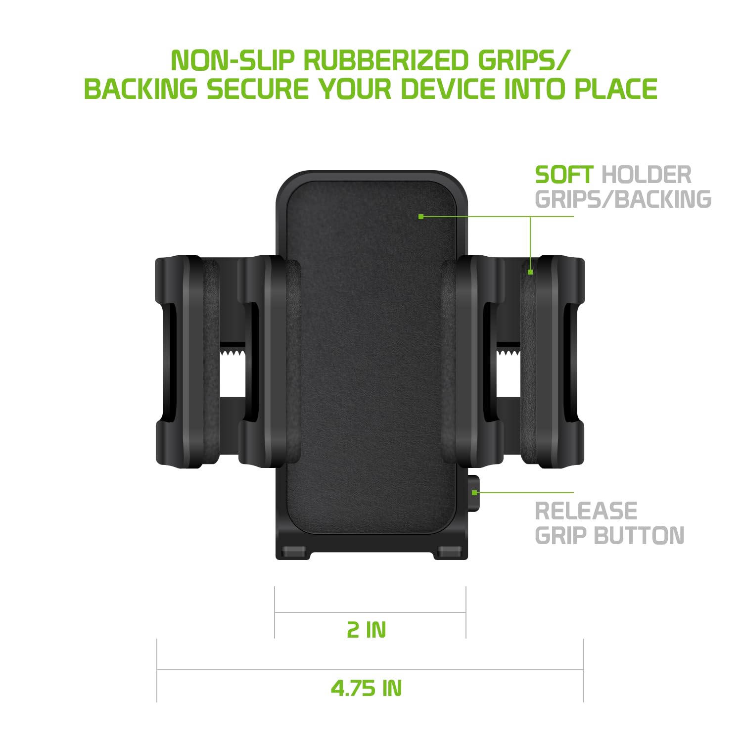 Cellet Car Cup Holder Phone Mount, Phone Holder Mount Cradle Universal Adjustable Compatible for All Smartphones Apple iPhone, Samsung Galaxy Note, - View 4 of 9