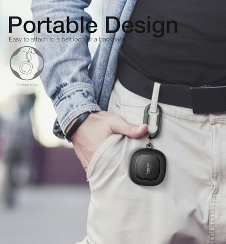 SURITCH Buy SURITCH Shockproof Protective Case for Samsung Galaxy Buds FE/2 Pro/2/Pro/Live - Durable Cover with Carabiner - View 7 of 9