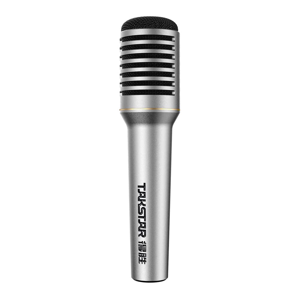 TAKSTAR TA-68 Vocal Microphone Pro Quality Dynamic Mic for Stage Studio Podcasting with Shock-Mounted Cartridge and Metal Suitcase