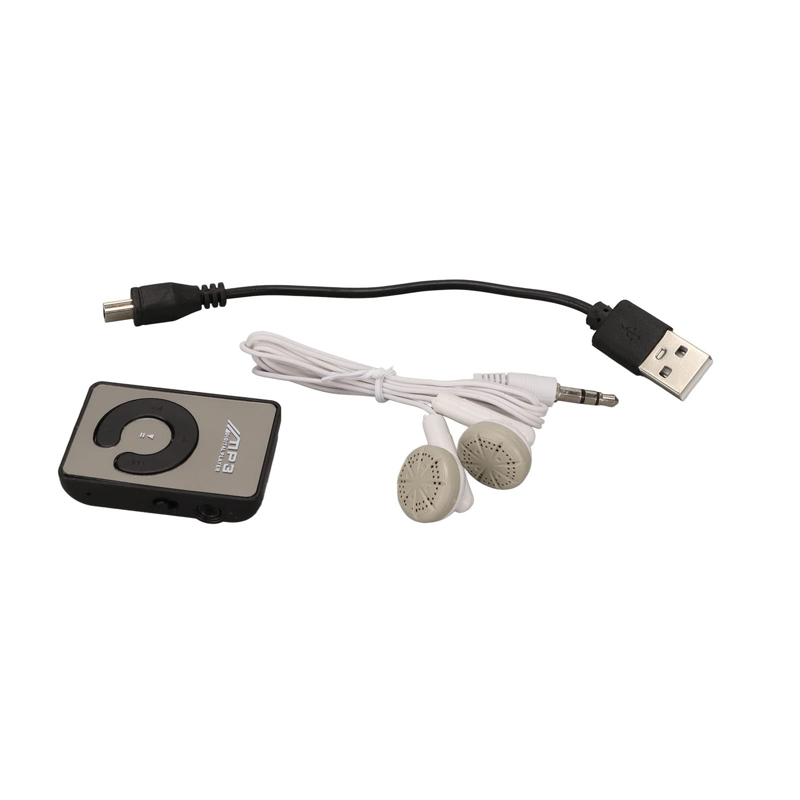 GOWENIC Portable MP3 Music Player with Headphone Clip Lightweight Mini Player for Sports Running Black - View 5 of 9