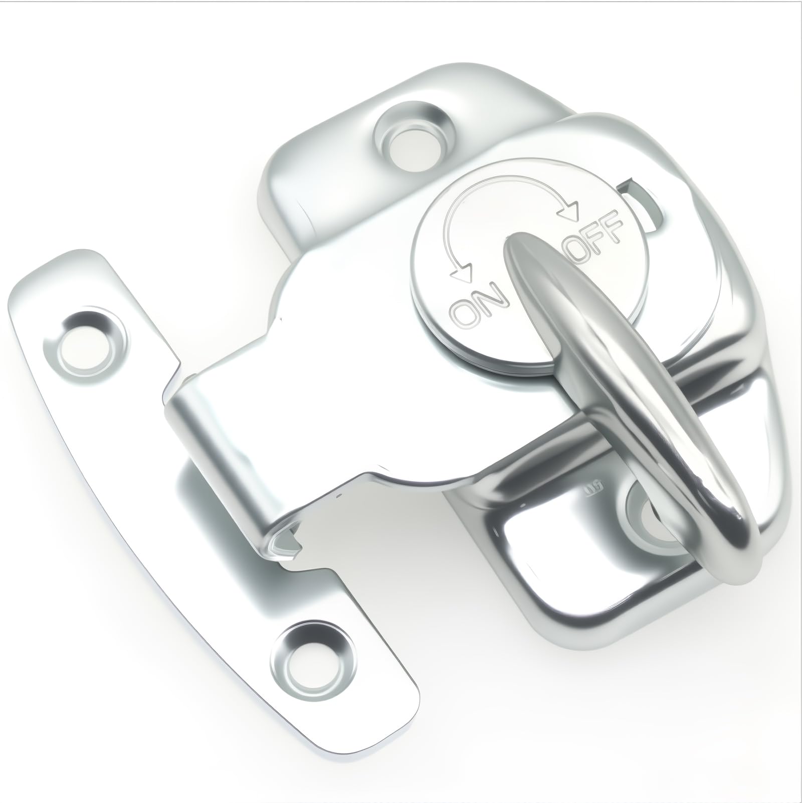 FDXGYH FDXGYH 2 Pack Dining Table Locks Heavy Duty Align-N-Lock Leaf Buckle Connector with Screws for Extension Tables and Workstations - View 3 of 5