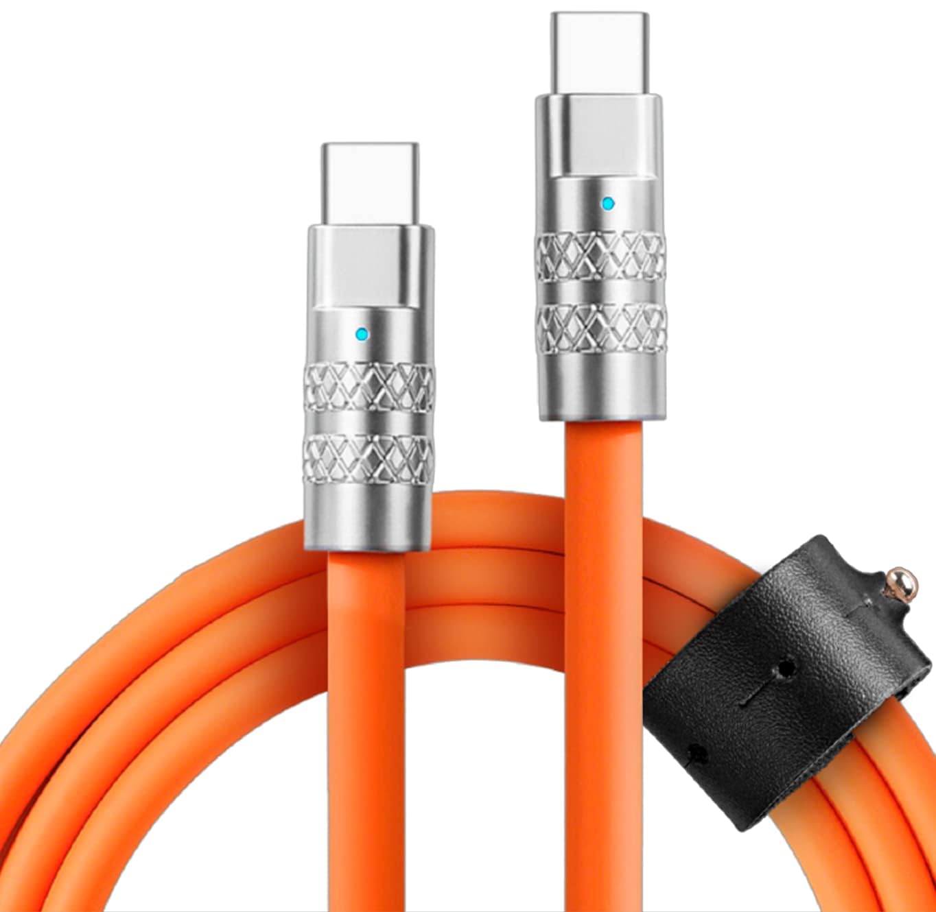 Statik Statik TSumoCharge 6ft USB-C Cable: 100W Fast Charging & Data Transfer with Liquid Silicone Design
