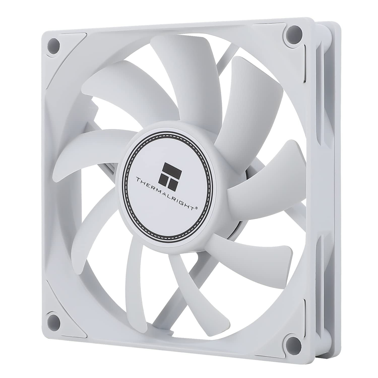 Thermalright Thermalright TL-8015W 80mm Slimline CPU Fan Quiet 4pin PWM 2200RPM for Efficient Computer Cooling White - View 7 of 7