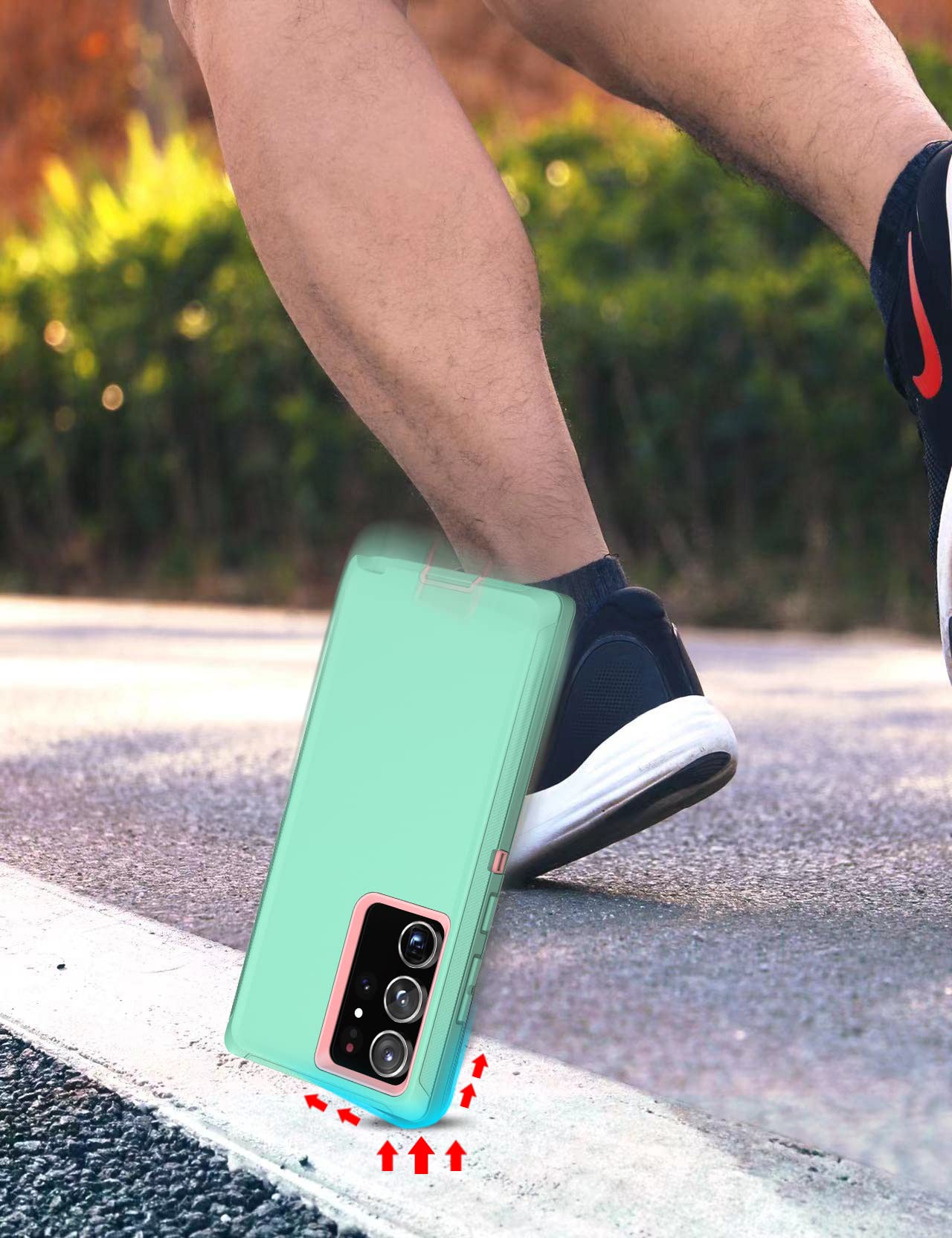 MXX MXX Samsung Galaxy S23 Ultra Case 3 Layer Heavy Duty Rugged Bumper Shock Dust Proof Cover for Galaxy S23 Ultra Phone 6.8 Inch - View 6 of 9