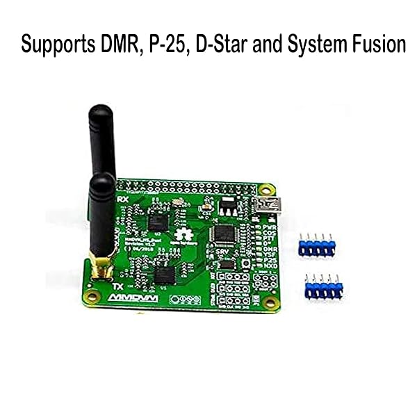 GOOZEEZOO GOOZEEZOO MMDVM Duplex Hotspot Module Dual Hat V1.5.2 for Raspberry Pi USB Port P25 DMR YSF NXDN Dual Slot 1 and 2 - View 4 of 8