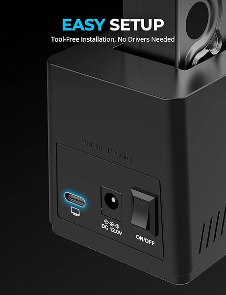 SABRENT SABRENT USB C Docking Station for M.2 PCIe/NVMe & SATA SSD/HDD with Offline Cloning - DS-UNHC Review & Features - View 6 of 7