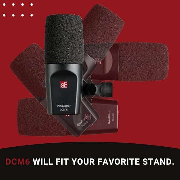 SE ELECTRONICS SE Electronics DCM6 Dynacaster Microphone Review: Best Broadcast Mic for Quality Sound - View 7 of 9
