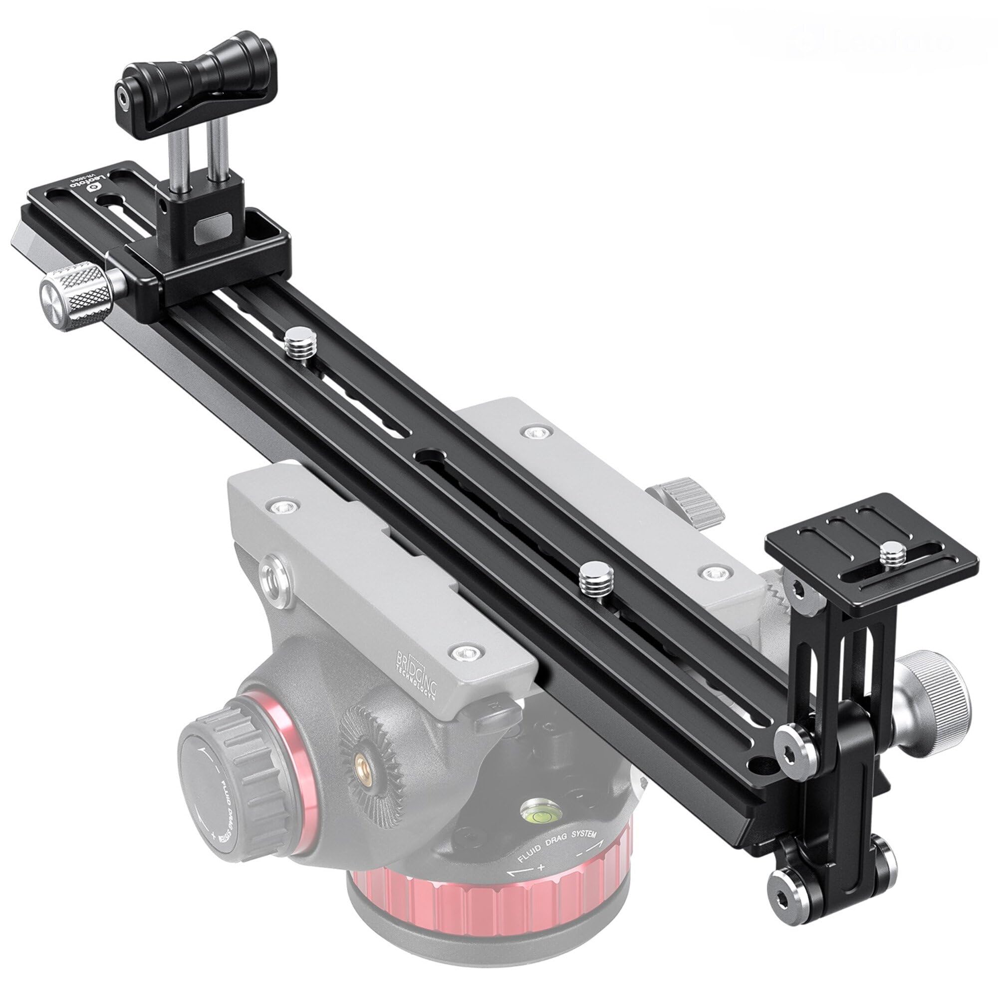 Leofoto VR-380Kit 380mm Dual Pivot Long Lens Support for Manfrotto and Sachtler Tripod Head - View 2 of 9